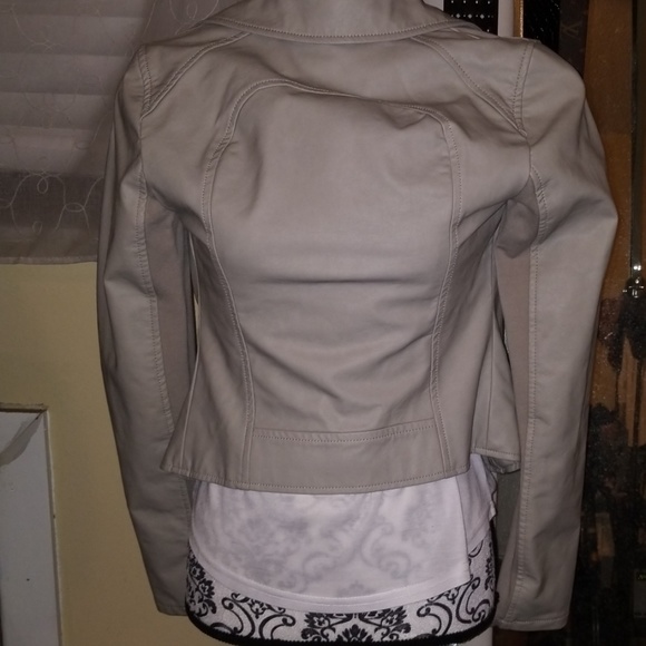 Grey Moto jacket - Picture 2 of 3